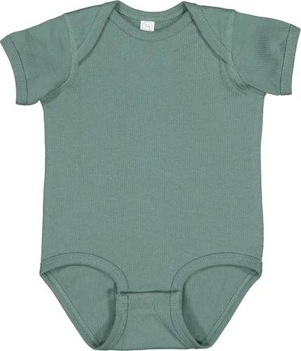 Miniatura 194 de RABBIT SKINS, Body de manga corta de jersey fino suave para bebé