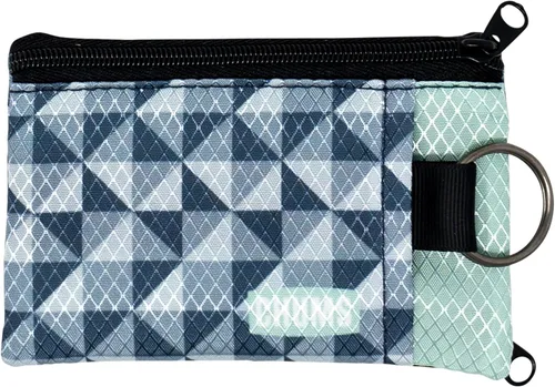 Miniatura 45 de Chums Surfshorts - Cartera minimalista ligera con cremallera y ventana de identificación transparente, resistente al agua con llavero