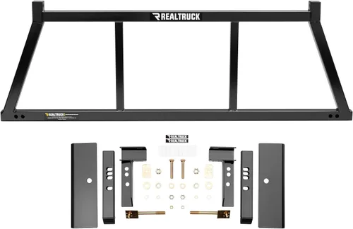 Miniatura 23 de Kit de hardware RealTruck BACKRACK para uso con tapa de remolque de perfil bajo, negro, sin perforación 40120 Compatible con Chevrolet/GMC