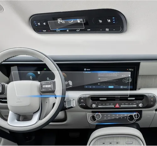 Miniatura 10 de 2023 2024 2025 Palisade Protector de pantalla para Hyundai Palisade (SE/SEL/XRT/SELPremium/Limited/Caligrafía) Pantalla táctil de 12.3 pulgadas