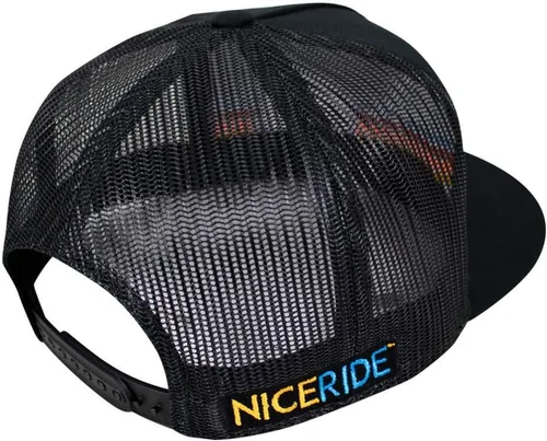 Miniatura 2 de Aquarius Gorra de béisbol unisex con diseño bordado, gorra de béisbol ajustable (negro)