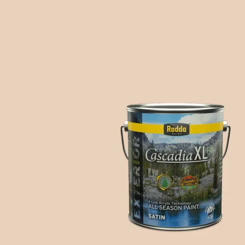 Miniatura 173 de Rodda Paint CASCADIA ZERO - Pintura satinada e imprimación para interiores en uno, 1 galón, Lady Flower Flor de señora