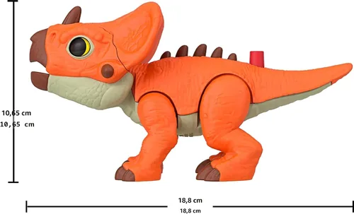 Miniatura 4 de Fisher-Price Imaginext Jurassic World Figura de acción de dinosaurio con movimiento activado por niños y espinas crecientes, juguete de dino
