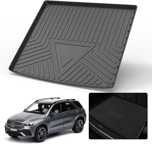 Miniatura 15 de Elsetyler Revestimiento de carga para Dodge Charger/Chrysler 300 – Negro TPO para todo clima de servicio pesado impermeable, bandeja de carga