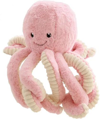 Miniatura 7 de Muñeca de Peluche de Pulpo de Dibujos Animados Linda, Juguetes Regalo, Juguetes de Peluche de Mar para Niños y Amantes, Decoración del Hogar