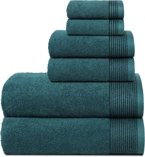 Miniatura 56 de Belizzi Home Juego de 3 toallas de algodón ultra suave, contiene una toalla de baño de 28 x 55 pulgadas, una toalla de mano de 16 x 24 pulgadas y un