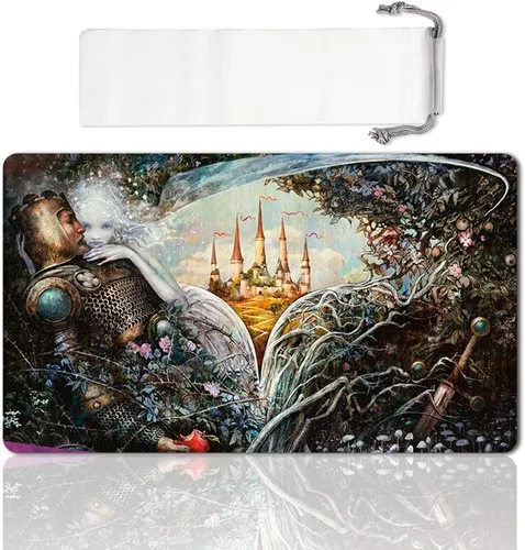 Miniatura 14 de Juego de Mesa MTG Alfombrilla de Juego Tamaño 60X35 cm CCG Compatible para MTG CCG RPG Juego de Cartas Coleccionables (JACE-The-Mind-Sculptor)