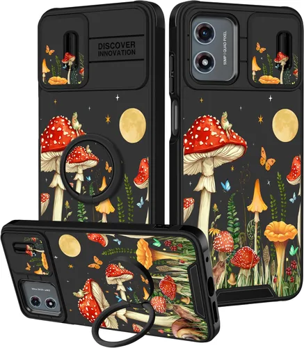 Miniatura 119 de Funermei Funda para Moto G Play 4G 2024 – Funda para teléfono para mujeres y niñas, diseño único de gato y libros, diseño único con funda