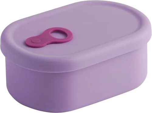 Miniatura 30 de Recipiente hermético de silicona prémium hecho en Corea con ventilación de vapor, sin BPA, a prueba de fugas, apto para microondas y congelador, 1