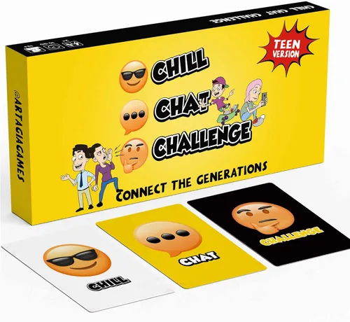 Miniatura 8 de ARTAGIA Divertido juego de habilidades sociales y terapia para adultos y adolescentes: juego familiar de CBT para conversaciones terapéuticas