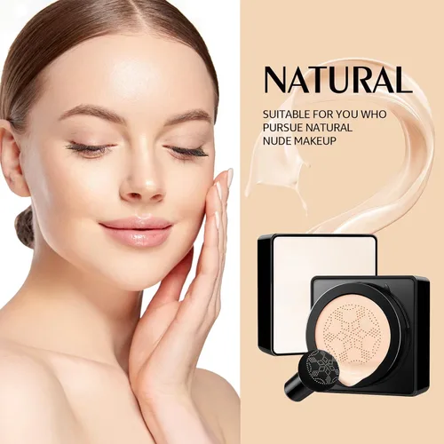 Miniatura 2 de Air Cushion CC Cream – Base de maquillaje de larga duración para maquillaje facial, corrector autoajustable de cobertura completa hidratante para un