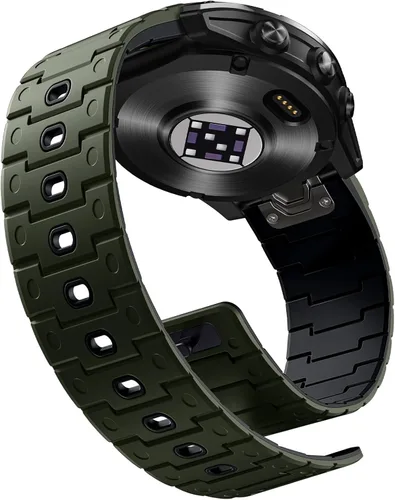 Miniatura 13 de Bandletic Magnético Compatible con Garmin Instinct 2 Correa de Reloj - Correa de Silicona de Ajuste Rápido de 22mm para Fenix 8 E 47mm/7 6 Pro/5