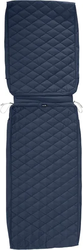 Classic Accessories Montlake FadeSafe FadeSafe - Funda de cojín rectangular acolchada para patio, resistente al agua, 72 x 21 x 3 pulgadas, azul