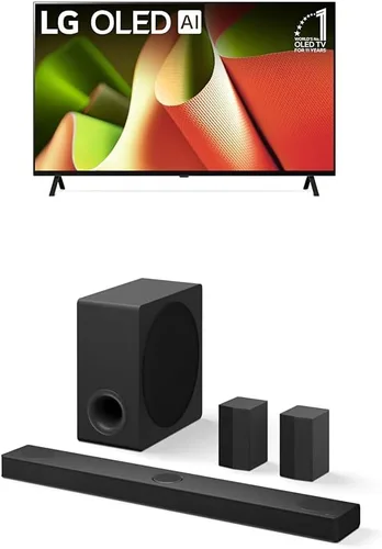 Miniatura 23 de LG Pantalla plana con procesador Smart TV 4K de 55 pulgadas clase OLED serie B4 con control remoto mágico alimentado por IA con Alexa incorporado