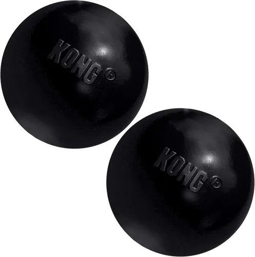 Miniatura 9 de KONG Bola extrema con agujero – Juguete de búsqueda – Juguete duradero para perros para entrenamiento, tiempo de juego interactivo y más – Pelota