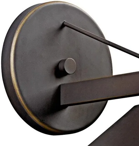 Miniatura 4 de Kichler Ripley - Lámpara de pared para exteriores (7.5 pulgadas), color bronce