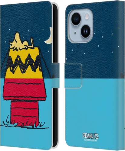Miniatura 105 de Head Case Designs Funda de piel con licencia oficial de Peanuts Snoopy & Woodstock Balloon Halfs and Laughs para Apple iPhone 7/8/SE 2020 y 2022