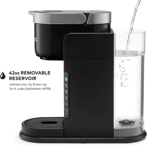 Miniatura 8 de Keurig K-Café Barista Bar Cafetera y espumador de una sola porción, con 3 tamaños de preparación, capacidad de café caliente y frío, botón