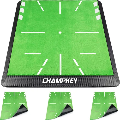 Miniatura 9 de CHAMPKEY Heavy-Duty Golf Hitting Mat - Swing Path Feedback Golf Practice Mat - Ideal for Indoor and Outdoor Training