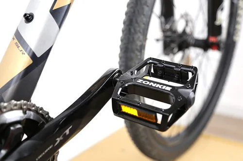 Miniatura 4 de Pedales de bicicleta, Pedales de bicicleta de carretera, Pedales MTB, Plataforma plana de aleación de aluminio sellado eje de cojinete 9/16 pulgadas