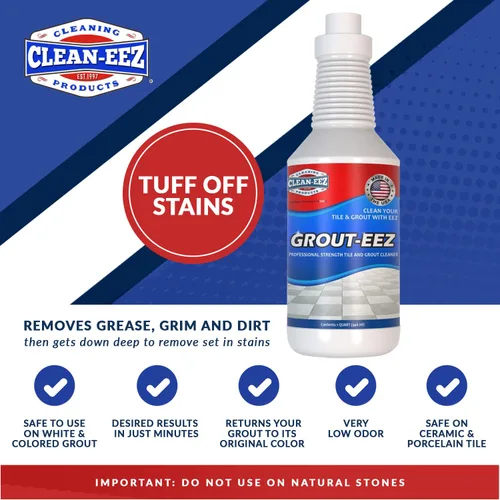 Miniatura 8 de Grout-eez limpiador para uniones de azulejos: el mejor producto de limpieza para limpiar los azulejos y las uniones del baño y de la cocina. Si se