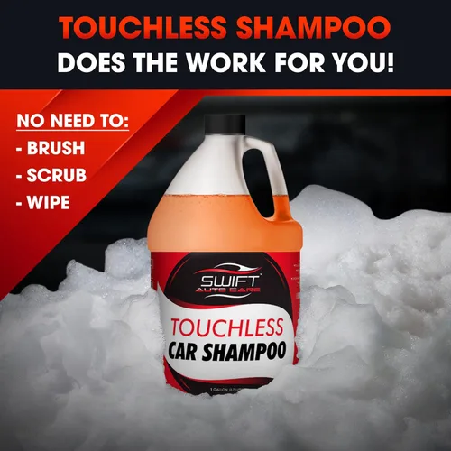 Miniatura 4 de Swift - Champú para lavado de autos sin contacto (1 galón), no requiere cepillado, jabón de coche de alta espuma, para trabajo pesado, detergente