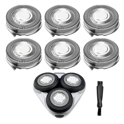 Miniatura 8 de Gleway HQ8 - Cabezales de repuesto compatibles con afeitadoras Philips Razor y Aquatec, cuchillas de afeitar HQ8 para cabezales PT720 AT880 AT810