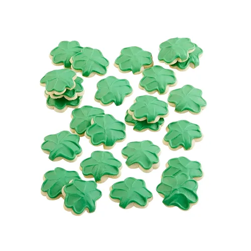 Miniatura 12 de Cheryl's Cookies Galletas en forma de manzana, con 24 galletas de azúcar esmeriladas de crema de mantequilla, envueltas individualmente, regalo