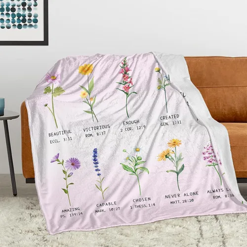 Miniatura 2 de Regalos cristianos para mujer, manta de 60 x 40 pulgadas