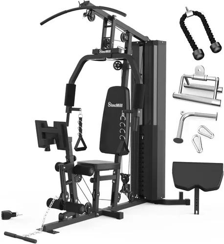 Miniatura 3 de SincMill Gimnasio en Casa Multifuncional Equipo de Entrenamiento de Cuerpo Completo para Ejercicio y Fitness en Casa