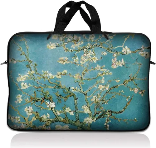 Miniatura 16 de Laptop Skin Shop - Funda de neopreno para portátil de 16 a 17,4 pulgadas, con asa, diseño artístico
