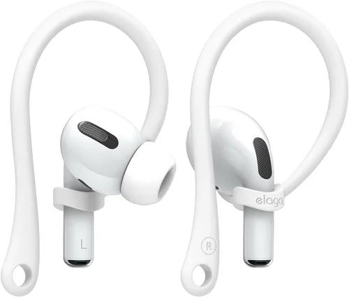 Miniatura 9 de elago Ganchos para las orejas diseñados para AirPods Pro 3 y Pro 2 y Pro, 4, 3, 2 y 1, accesorios para auriculares, antideslizantes, diseño Negro