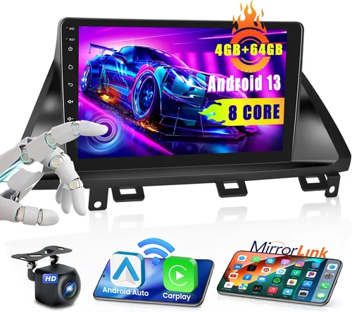 Miniatura 9 de [4Core 64G] Android 15 Estéreo de coche para Honda Odyssey 2005-2010, Hikity Pantalla táctil de 10.1 pulgadas, unidad principal de radio de coche