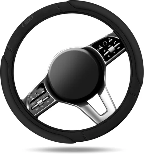 Miniatura 4 de Skechers - Funda para volante de automóvil con espuma viscoelástica, funda antideslizante para volante de 14.5-15 pulgadas, diseño cómodo y seguro