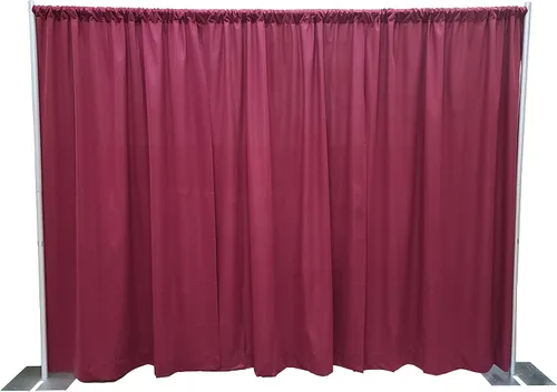 juego de telón de fondo para telón portátil y cortina portátil Premier - 8 pies x 10 pies