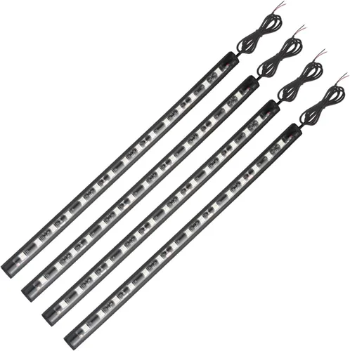 Miniatura 10 de YM E-Bright Tiras de luces LED ámbar/amarillas 5050 SMD impermeables para coches, luces de bajo para carritos de golf para motocicletas, barco