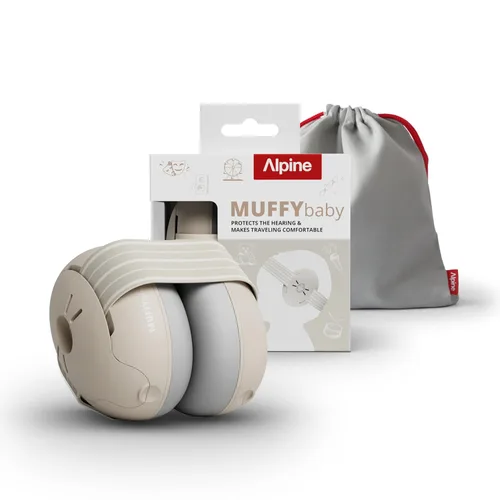 Miniatura 15 de Alpine Muffy Baby - Protección de oídos para bebés y niños pequeños de hasta 36 meses - Certificado CE y ANSI - Orejeras con reducción de ruido