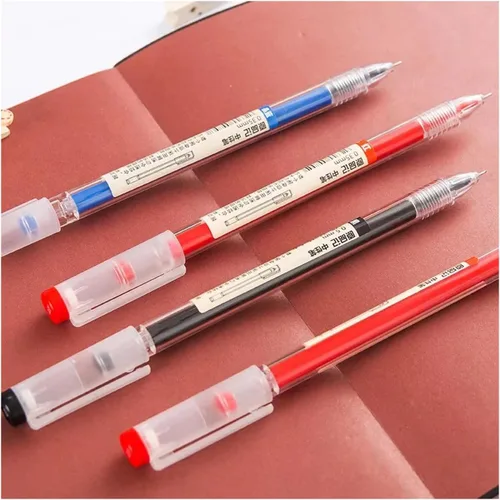 Miniatura 3 de Bolígrafo de tinta de gel de secado rápido, bolígrafos de tinta líquida, punta fina, estilo japonés, bolígrafo de 0.015 in, bolígrafo para escuela