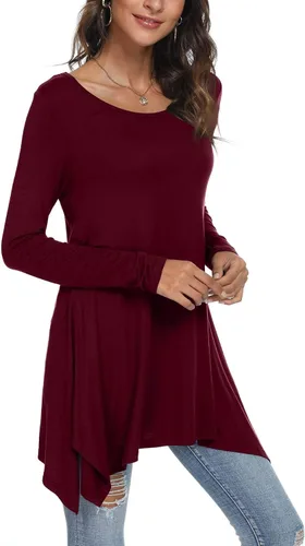 Miniatura 2 de POPYOUNG Blusa casual de manga larga para mujer