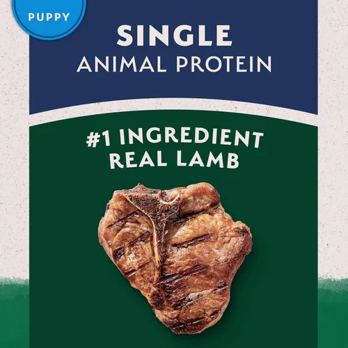 Miniatura 4 de Natural Balance Alimento seco para cachorros de ingredientes limitados con granos saludables, receta de cordero y arroz integral, 24 libras