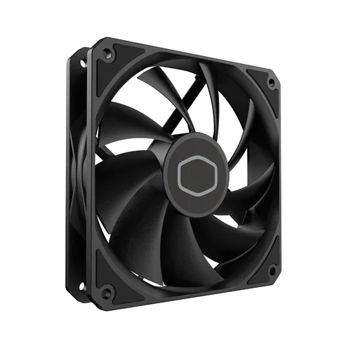 Cooler Master MF120 Lite Black Carcasa|Refrigerador Líquido|Ventilador Enfriador de Aire, Ventilador de 120mm, PWM Dinámico 1,750 RPM, Palas de