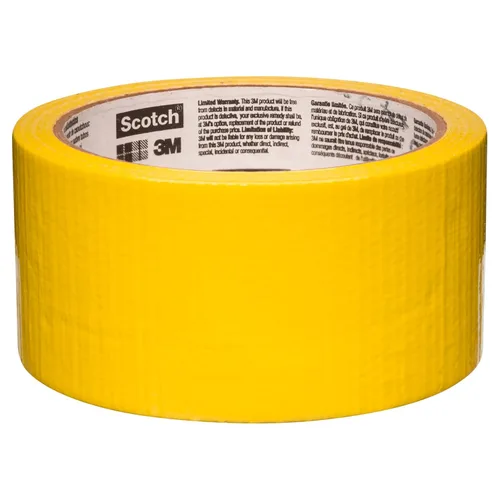 Miniatura 4 de Scotch Cinta adhesiva, Amarillo Sol, 1.88 pulgadas x 18 m, paquete de 6