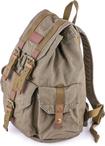 Miniatura 30 de Gootium 21101 - Mochila de lona gruesa de alta densidad