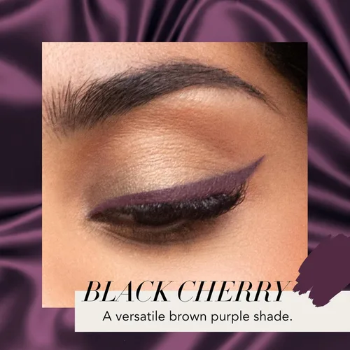 Miniatura 2 de Xtreme Lashes GlideLiner - Lápiz de ojos de larga duración con sacapuntas, cereza negra, 0.04 onzas, maquillaje impermeable, fórmula de gel