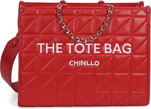 Miniatura 15 de Chinllo - Bolso de mano para mujer, bolsa satchel con asa superior y correa para el hombro