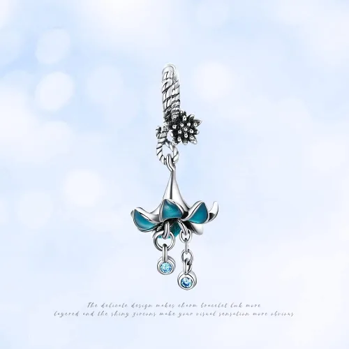 Miniatura 153 de KUNSIR Los abalorios se adaptan a pulseras Pandora para mujer, plata de ley 925, cuentas colgantes de joyería para niñas, dijes de feliz cumpleaños