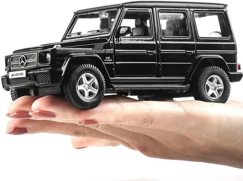 Miniatura 5 de TGRCM-CZ - Modelo de coche a escala 1/36 G63 de fundición, coche de juguete de aleación de zinc G Wagon para niños, coche de juguete de vehículos