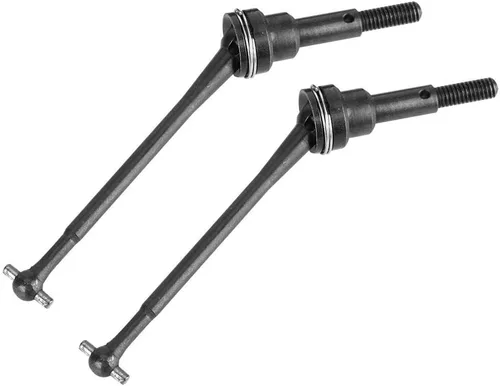 Miniatura 6 de Eje de transmisión de automóvil a control remoto, eje de transmisión frontal de metal para modelos a escala 1/12, juego de 2 piezas para aficionados