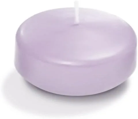 Miniatura 87 de yummi Caja de 18 velas flotantes color rojo rubí de 3 pulgadas