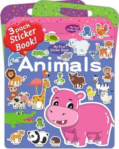 Miniatura 13 de Benresive Libro de calcomanías reutilizables para niños pequeños y calcomanías para niños, juguetes de viaje para niños, actividades